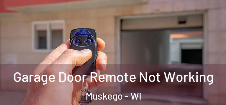  Garage Door Remote Not Working Muskego - WI