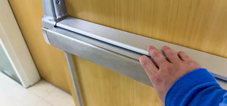 Installing a Push Bar on a Door Muskego